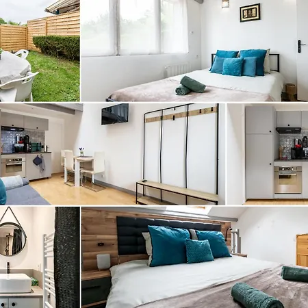 Nyaraló Le Clos Des Chevaux - Duplex Chic Avec Jardin La Celle-sur-Morin